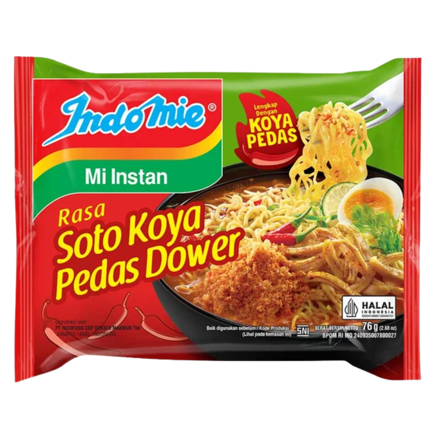 Indomie Soto Koya Pedas Dower Ramen