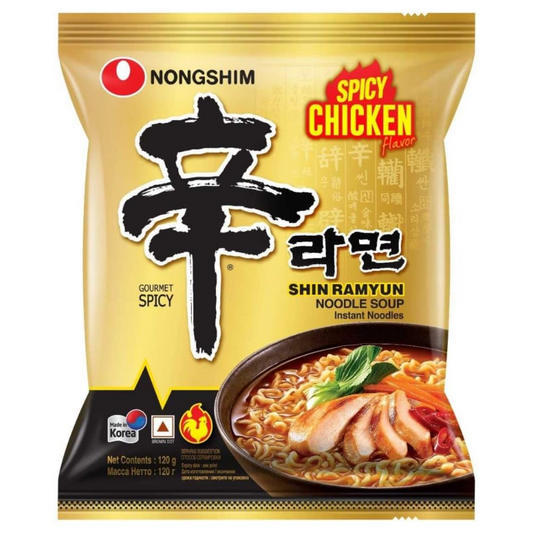 Nongshim Shin Spicy Chicken Ramyun Ramen Box
