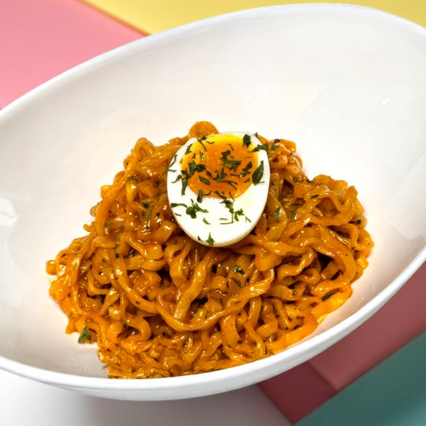 Paldo Carbonara Volcano Chicken Ramen Cup