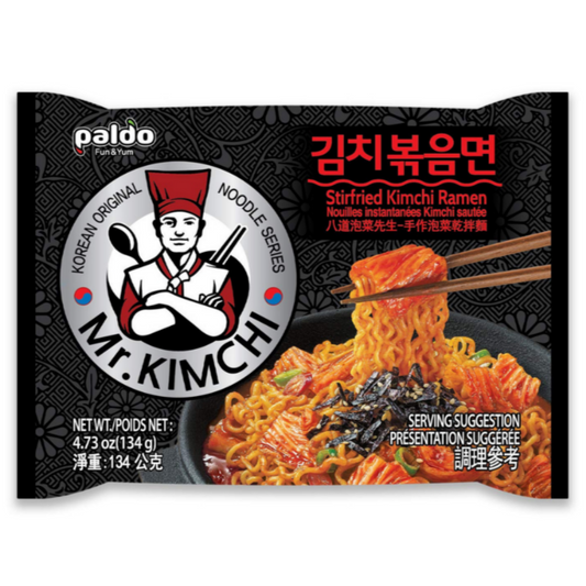 Paldo Mr Kimchi Stir Fried Ramen Box