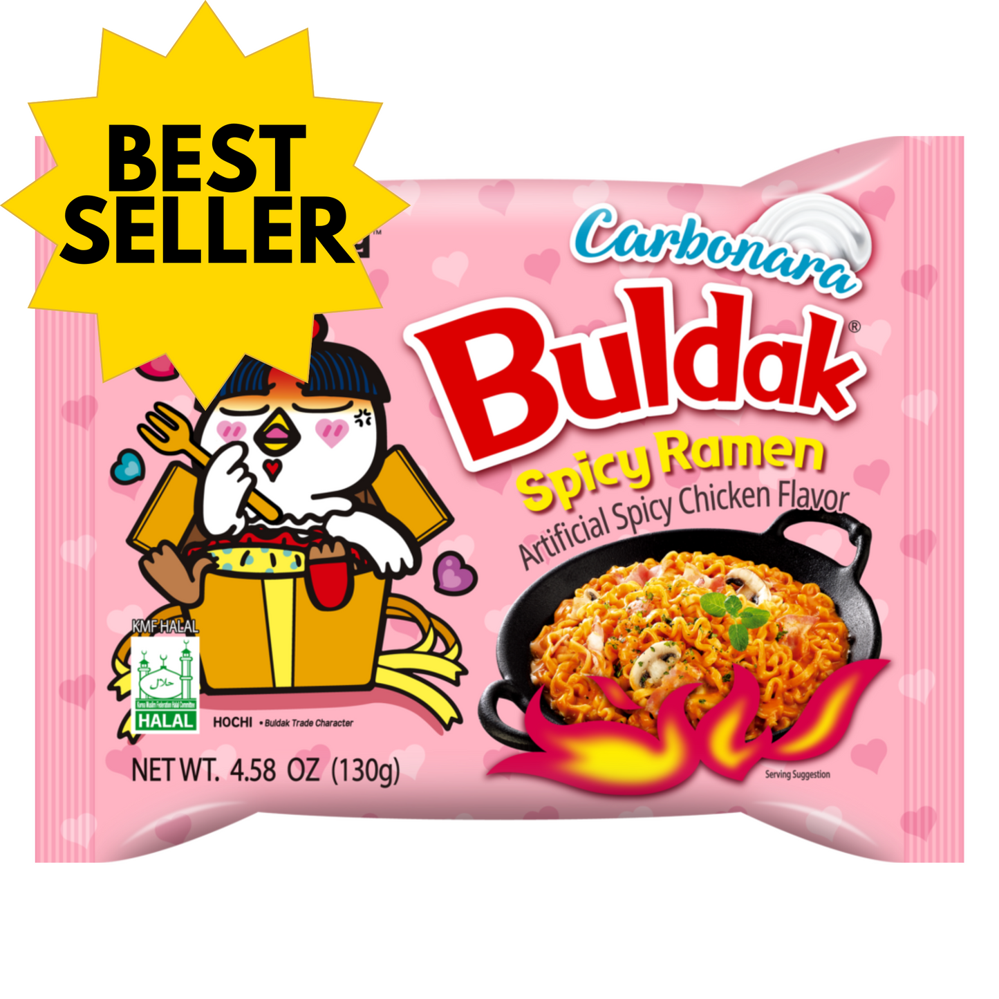 Samyang Carbonara Buldak Hot Chicken Ramen