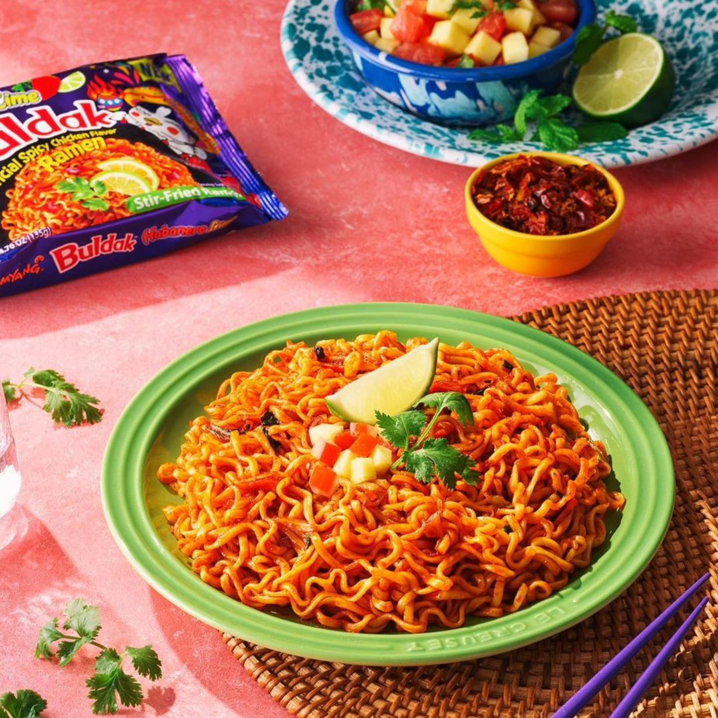 Samyang Habanero Lime Buldak Hot Chicken Ramen