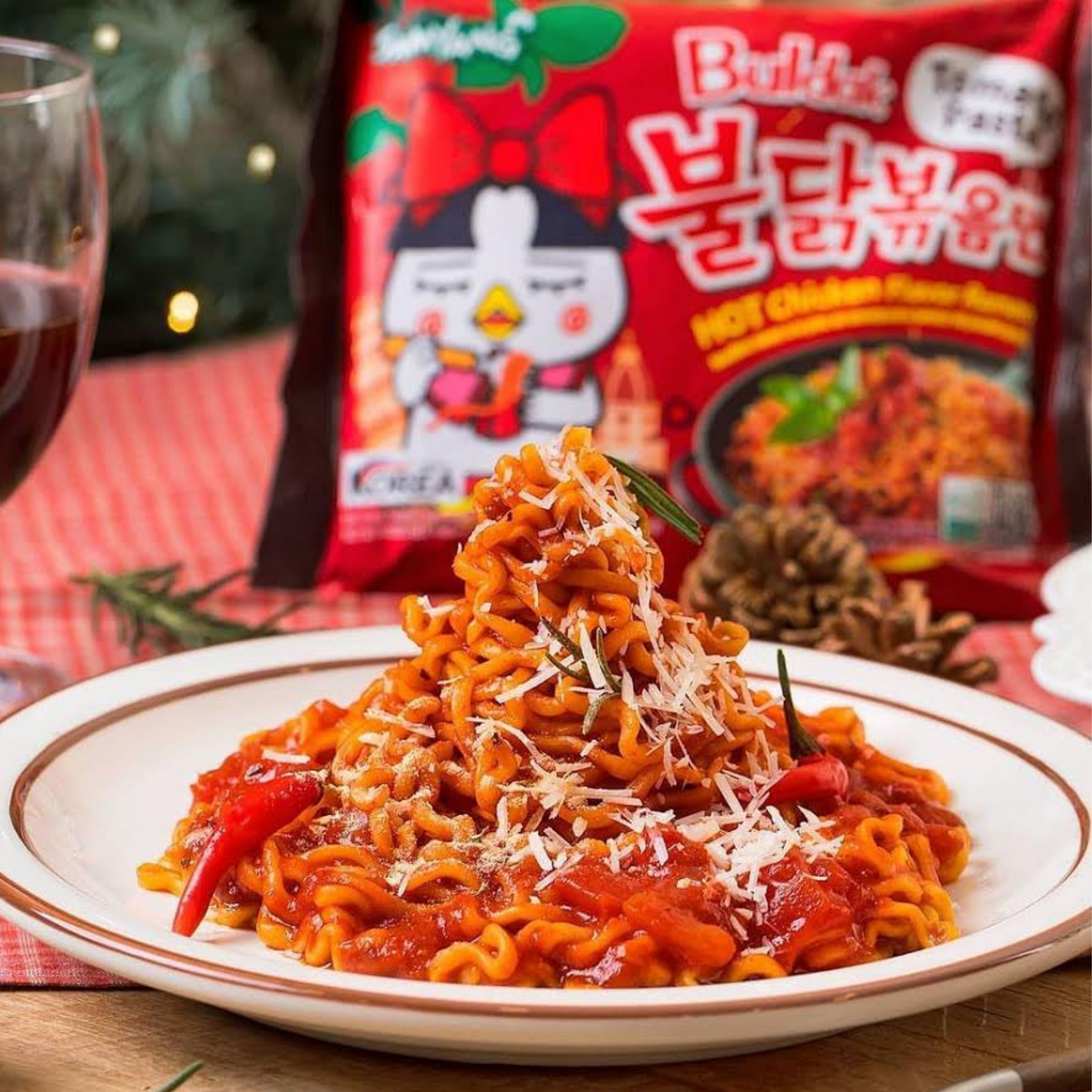 Samyang Tomato Pasta Buldak Hot Chicken Ramen
