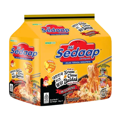 Mie Sedaap Korean Cheese Buldak Spicy Chicken Ramen - 5pk