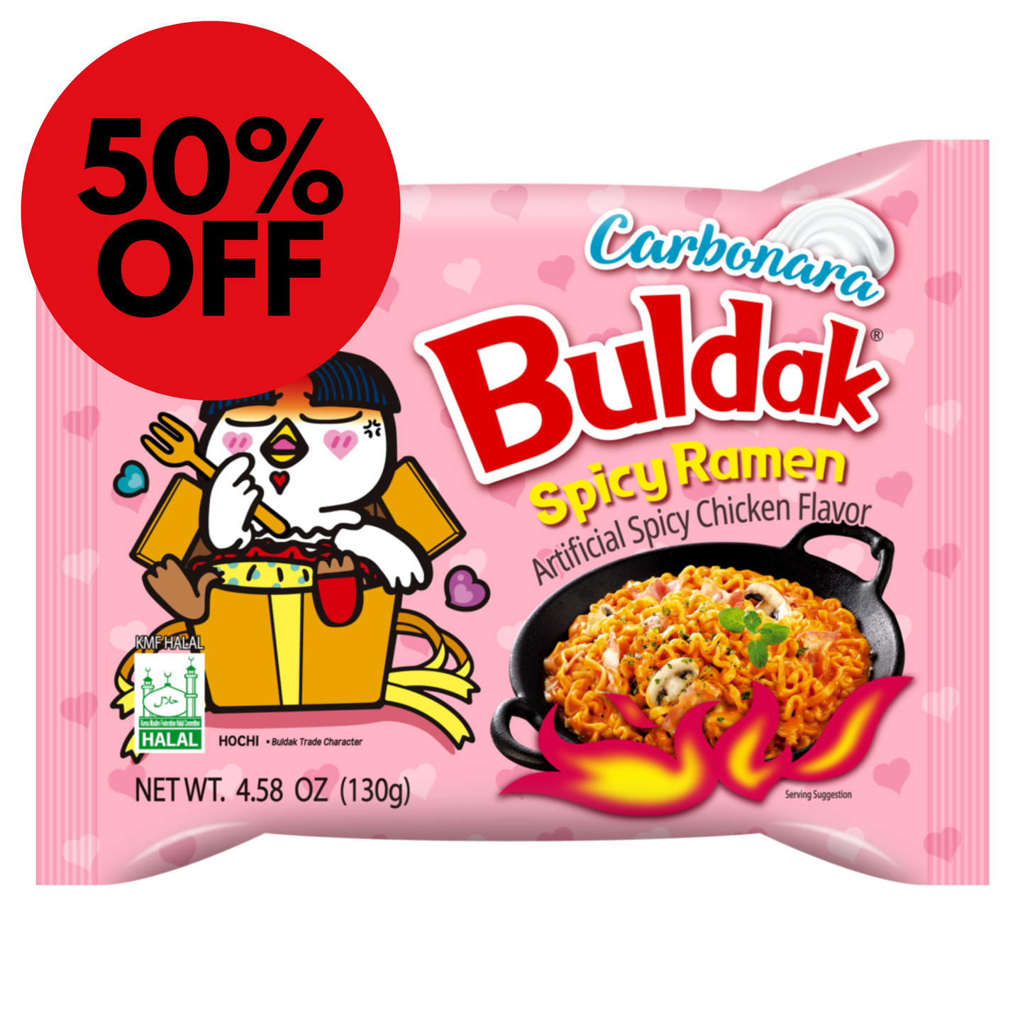 Samyang Carbonara Buldak Hot Chicken Ramen