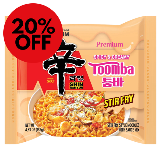 Nongshim Shin Stir Fry Toomba Ramen