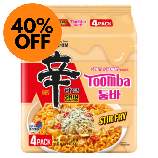 Nongshim Shin Stir Fry Toomba Ramen - 4pk