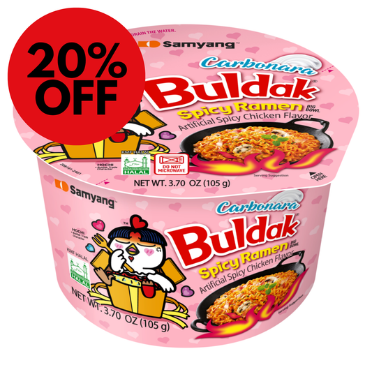 Samyang Carbonara Buldak Hot Chicken Ramen Cup Box
