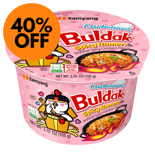 Samyang Carbonara Buldak Hot Chicken Ramen Cup Box