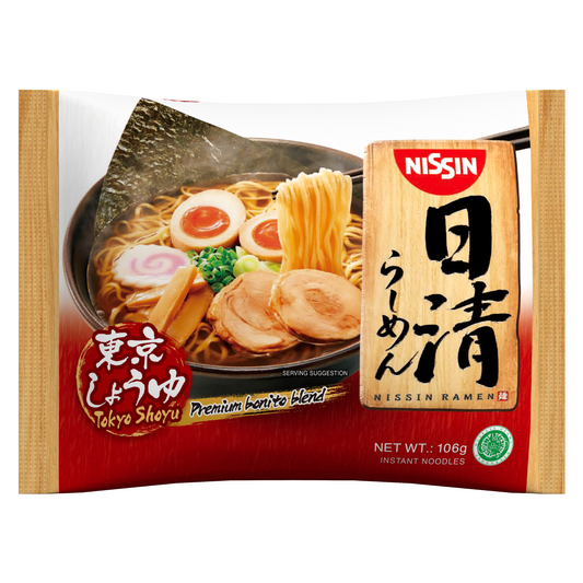 Nissin Tokyo Shoyu Ramen Box