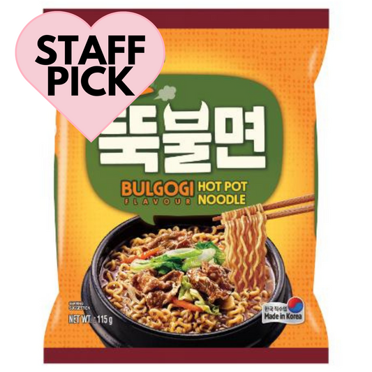 Nongshim Bulgogi Hot Pot Ramen Box