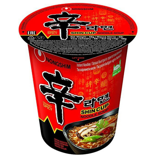 Nongshim Shin Ramyun Ramen Cup Box