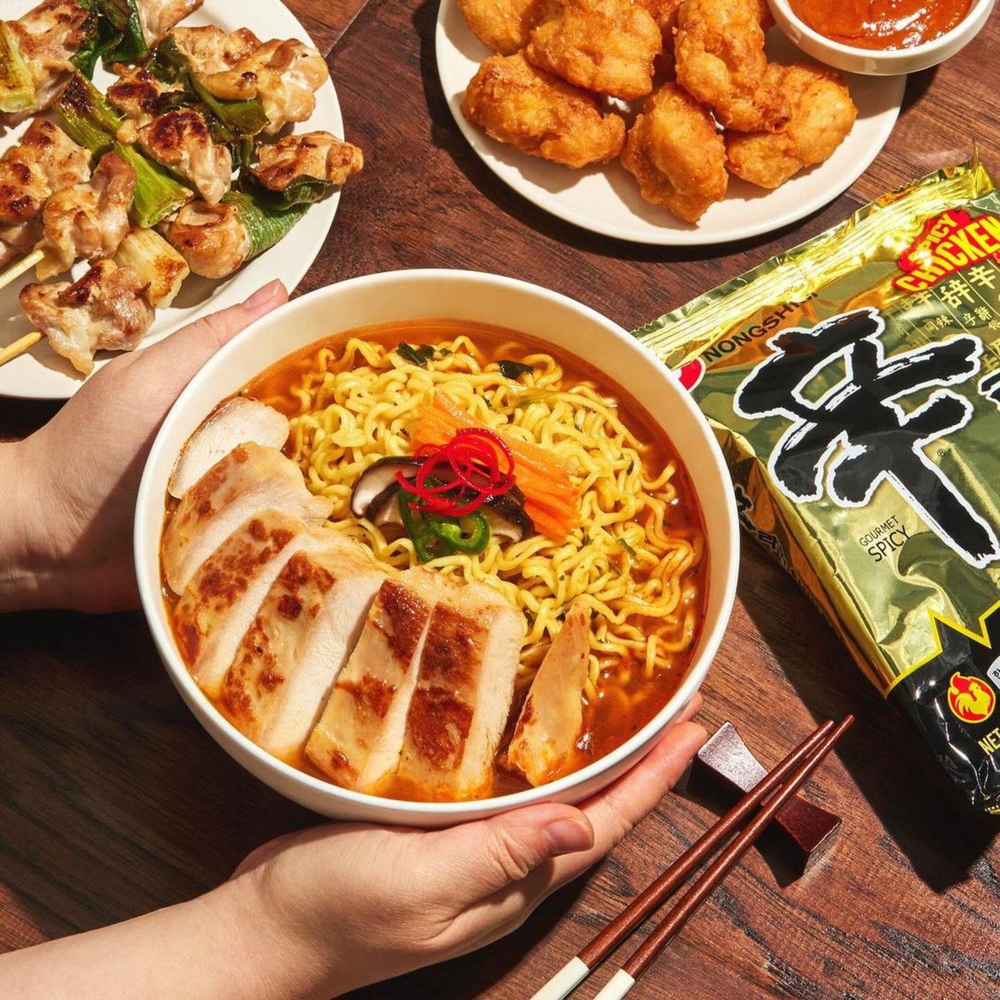 Nongshim Shin Spicy Chicken Ramyun Ramen Box