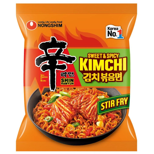 Nongshim Shin Stir Fry Kimchi Ramen