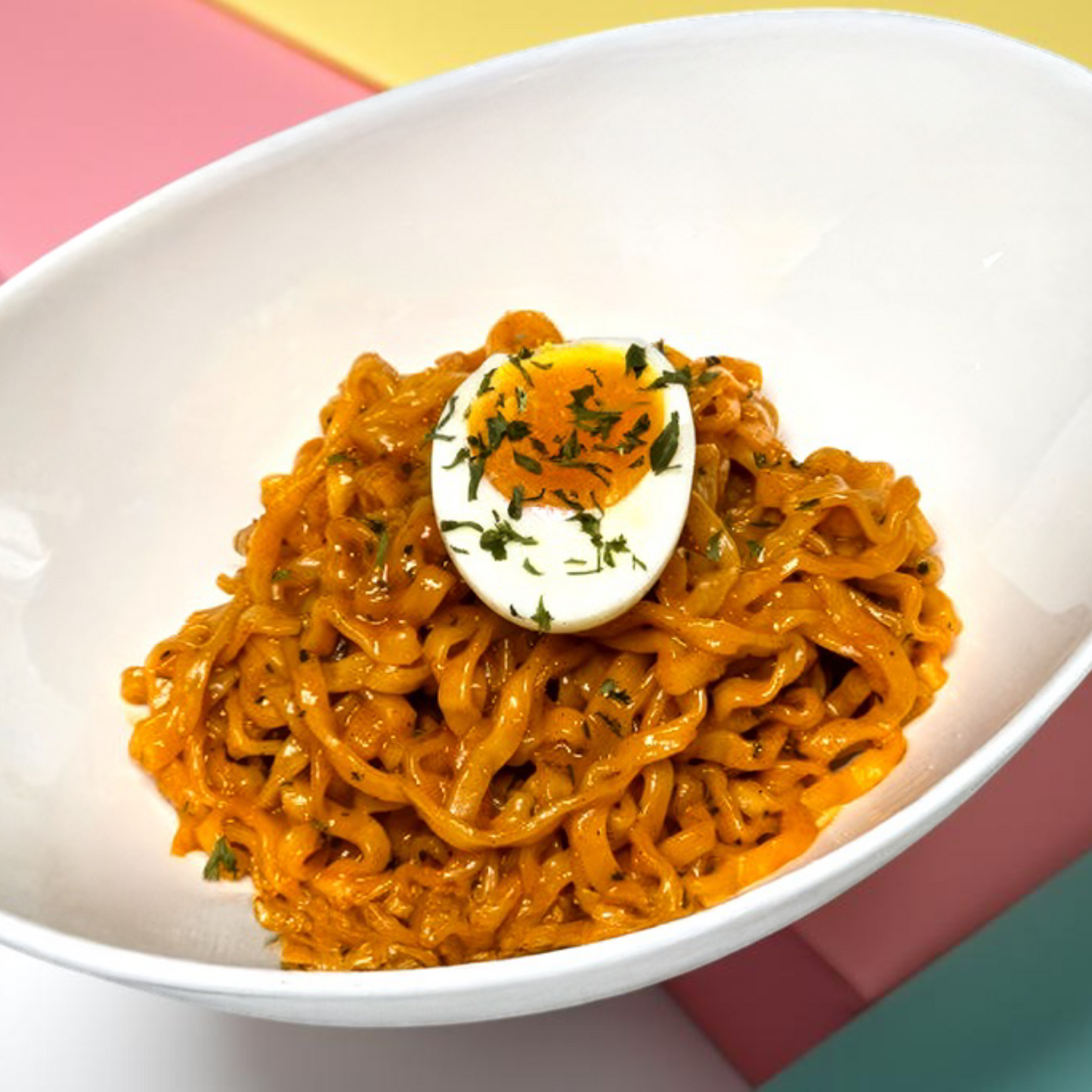 Paldo Carbonara Volcano Chicken Ramen