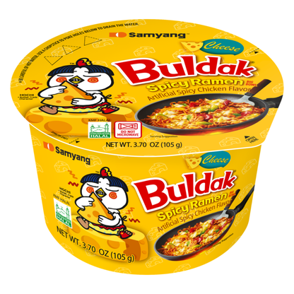 Samyang Cheese Buldak Hot Chicken Ramen Cup Box