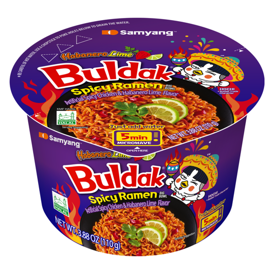 Samyang Habanero Lime Buldak Hot Chicken Ramen Cup Box