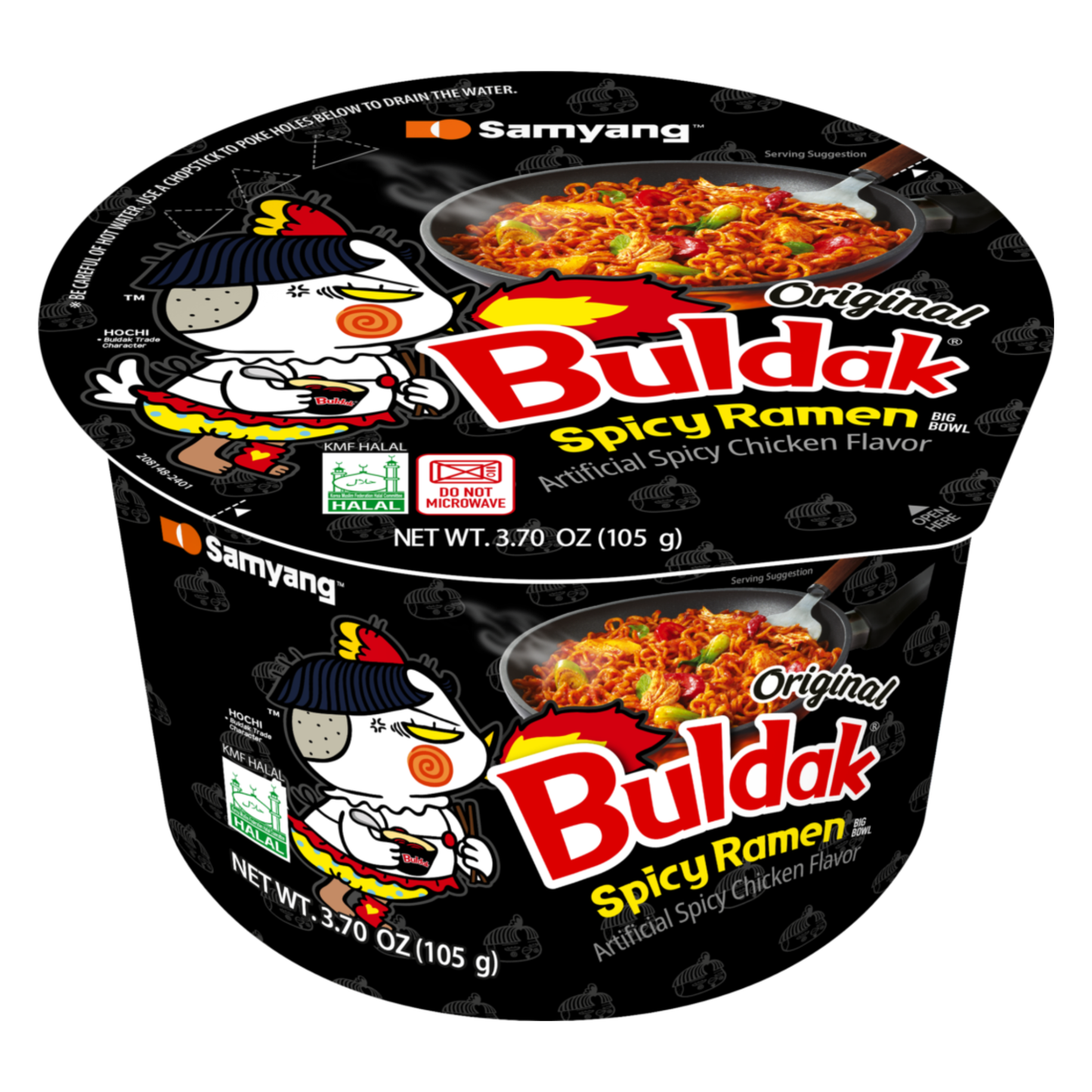 Samyang Original Buldak Hot Chicken Ramen Cup Box