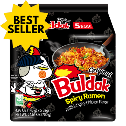 Samyang Original Buldak Hot Chicken Ramen - 5pk