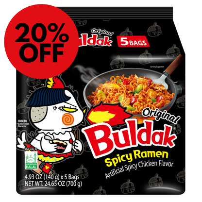 Samyang Original Buldak Hot Chicken Ramen - 5pk