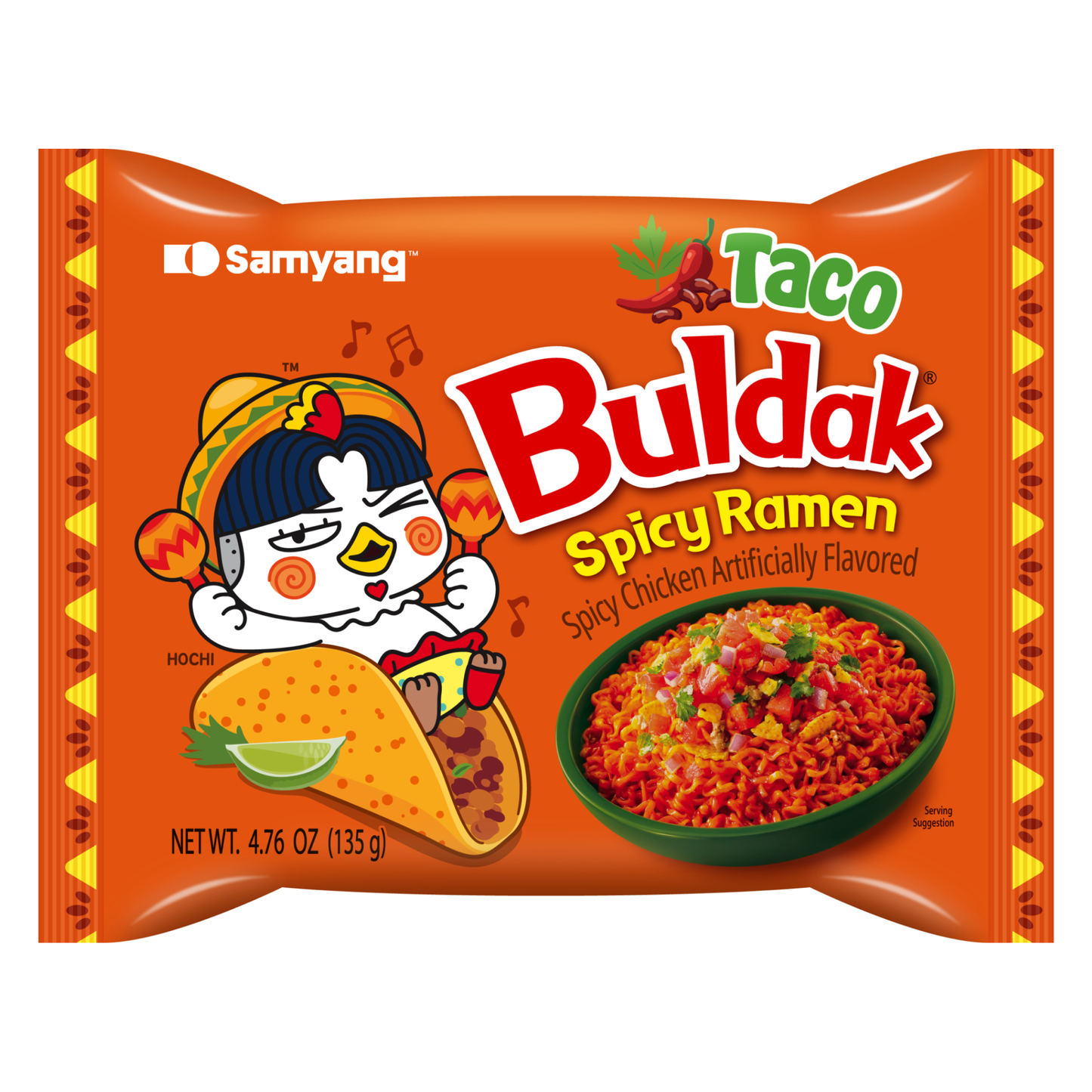 Samyang Taco Buldak Hot Chicken Ramen