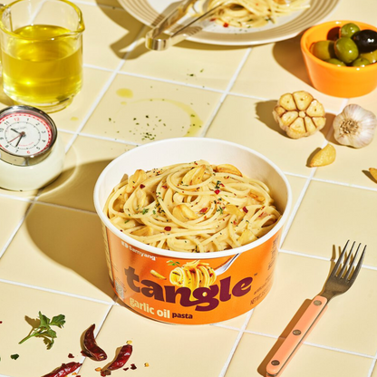 Samyang Tangle Garlic Oil Pasta Bowl